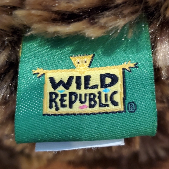 13 inch Wild Republic Brown Grizzly Bear Stuffed Animal Plush Toy Zoo Birthday - Picture 10 of 10